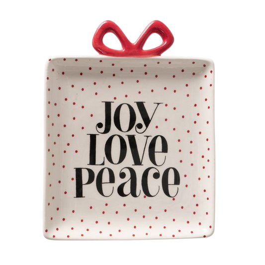 Boltze Home Serveerschaaltje Joy Love Peace