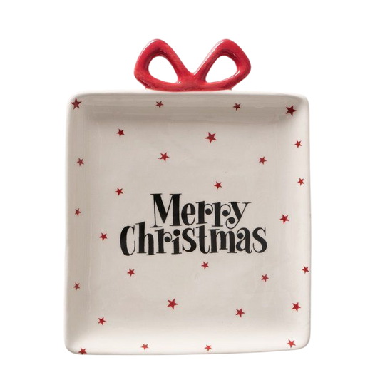 Boltze Home Serveerschaaltje Merry Christmas