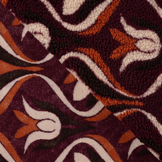 Teddy Jacquard Wine