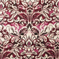 Vanaf week 28 Viscose Crêpe stof digitaal bedrukt Ornamente Bordeaux