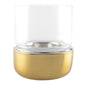 Gouden windlicht – 16x16x26 cm