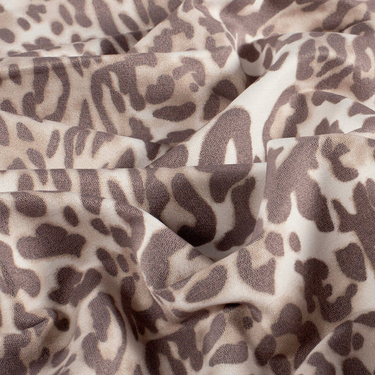 Bengaline stof bedrukt Luipaarden