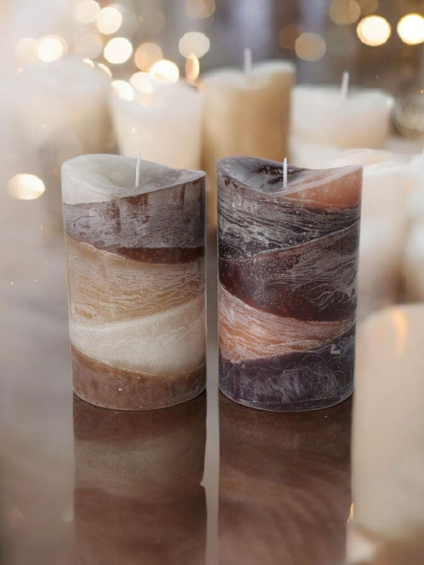 Boltze Home Rustieke  Kaars Gradiente