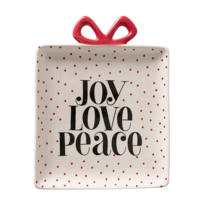 Boltze Home Serveerschaaltje Joy Love Peace