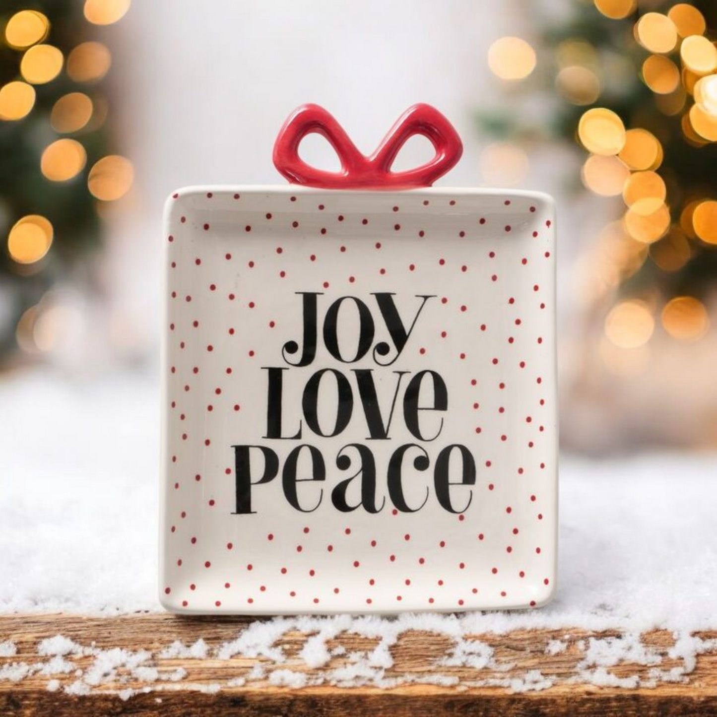 Boltze Home Serveerschaaltje Joy Love Peace