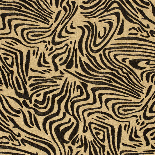 Jacquard stof Lurex Abstract Goud